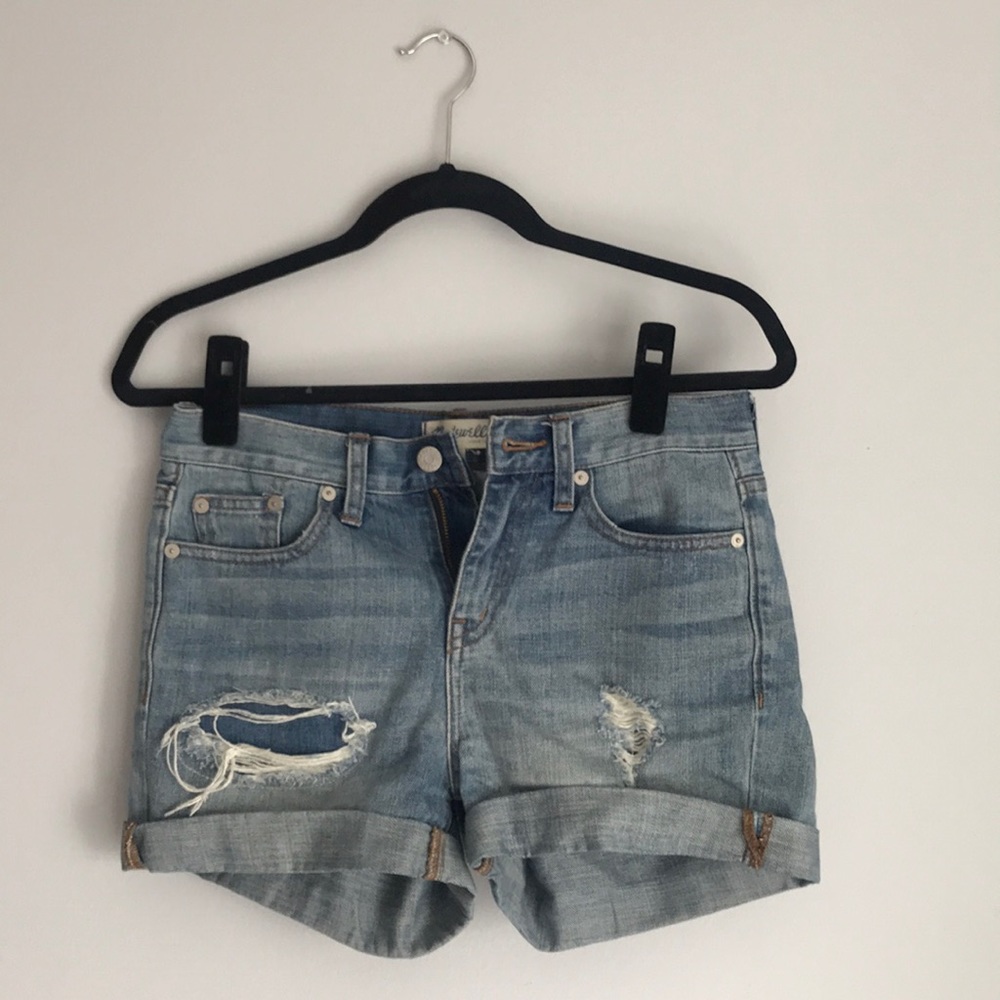 Madewell Denim Boyfriend Shorts